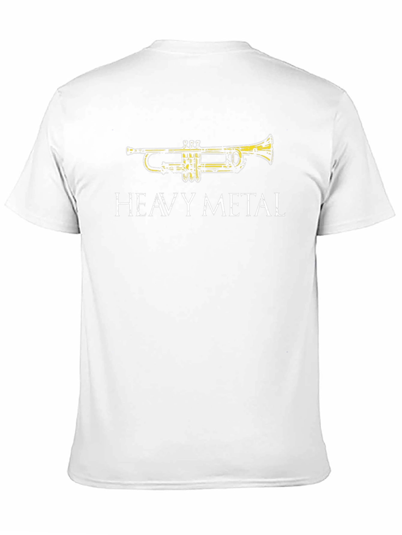 Heavy Metal Trumpet Graphic Tee - Black