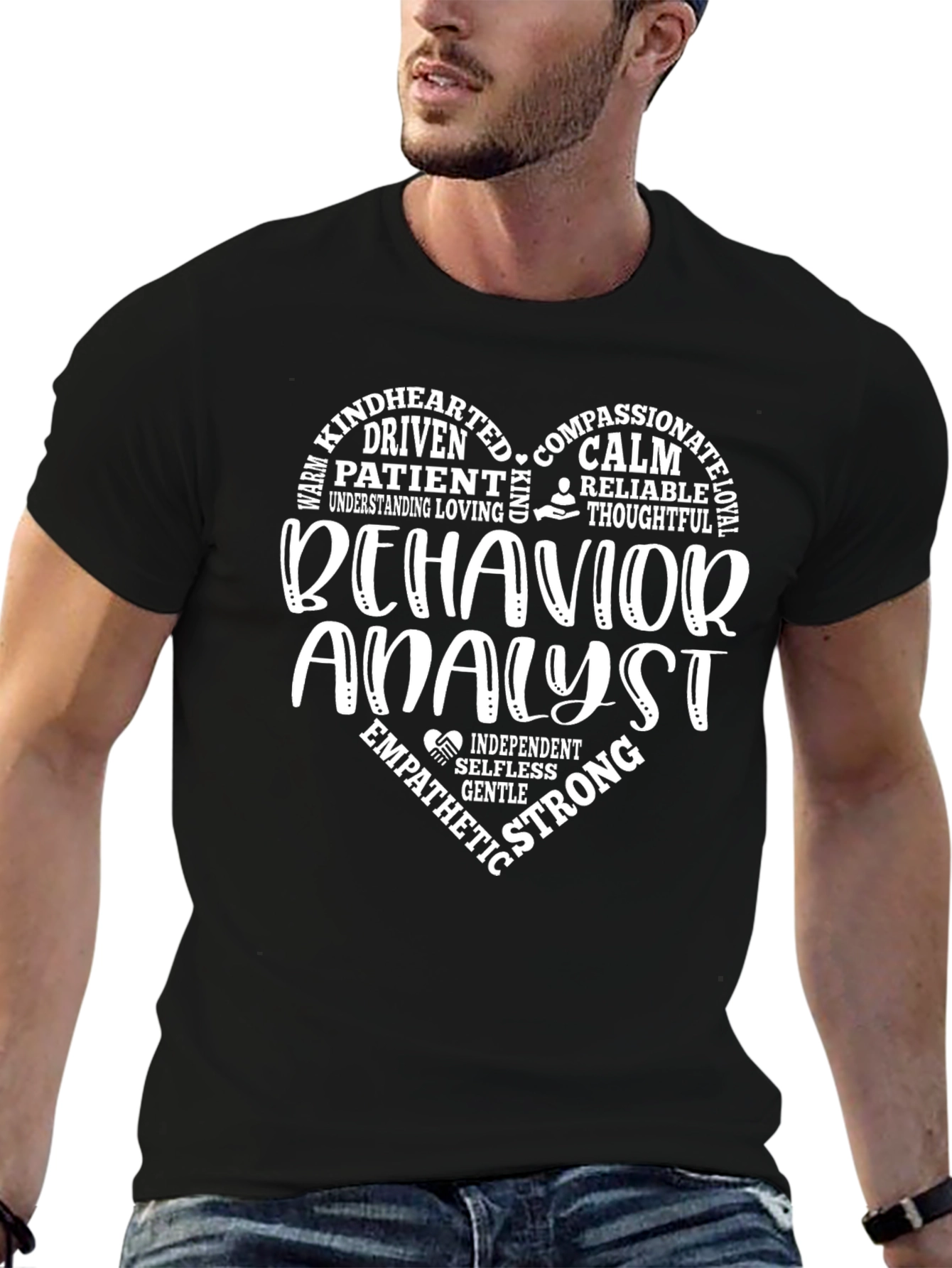Behavior Analyst Heart T-Shirt