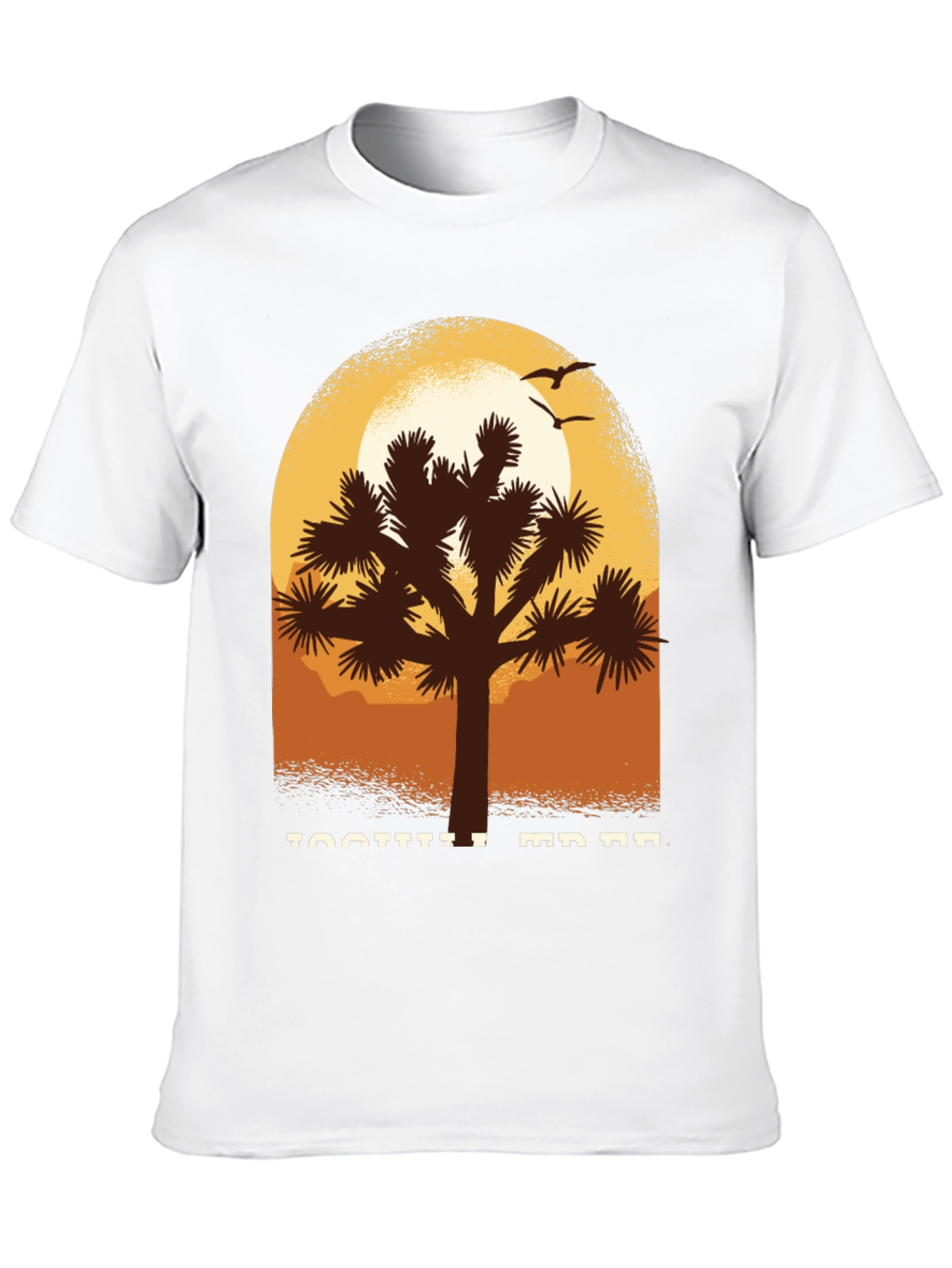 Joshua Tree Graphic Tee - Desert Sunset T-Shirt