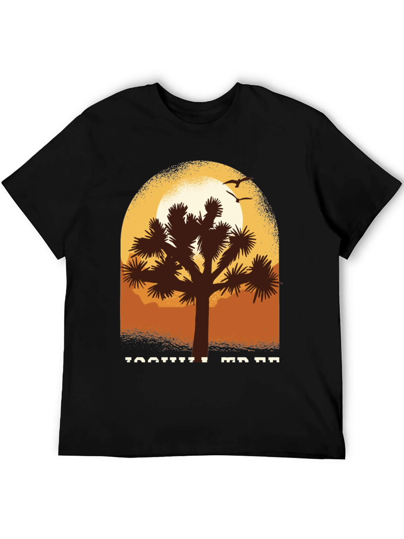 Joshua Tree Graphic Tee - Desert Sunset T-Shirt