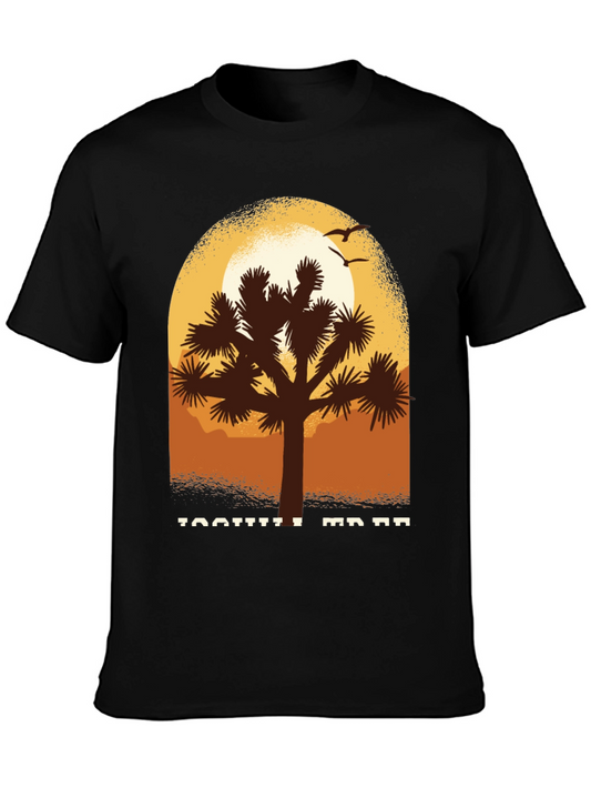 Joshua Tree Graphic Tee - Desert Sunset T-Shirt