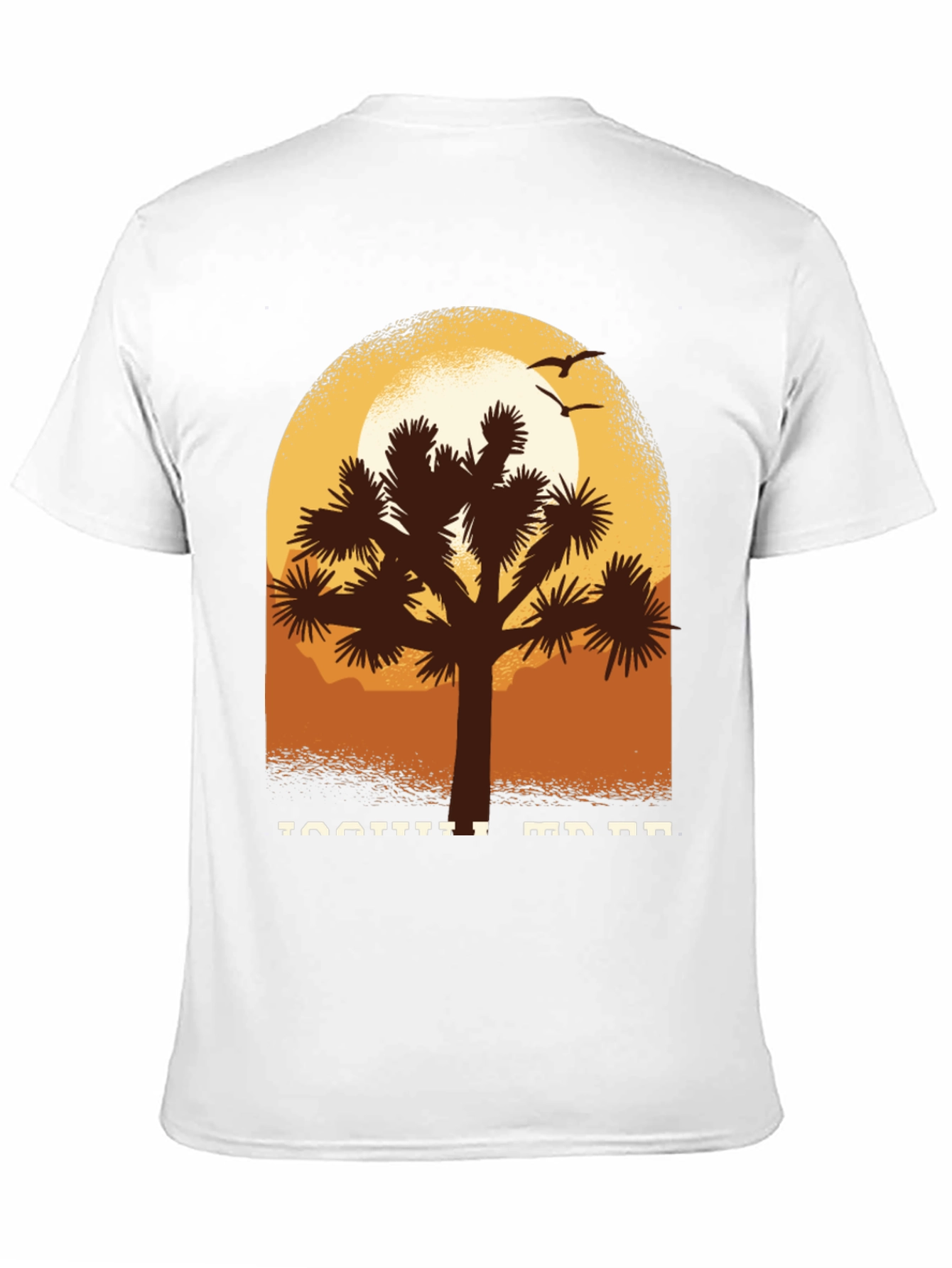 Joshua Tree Graphic Tee - Desert Sunset T-Shirt