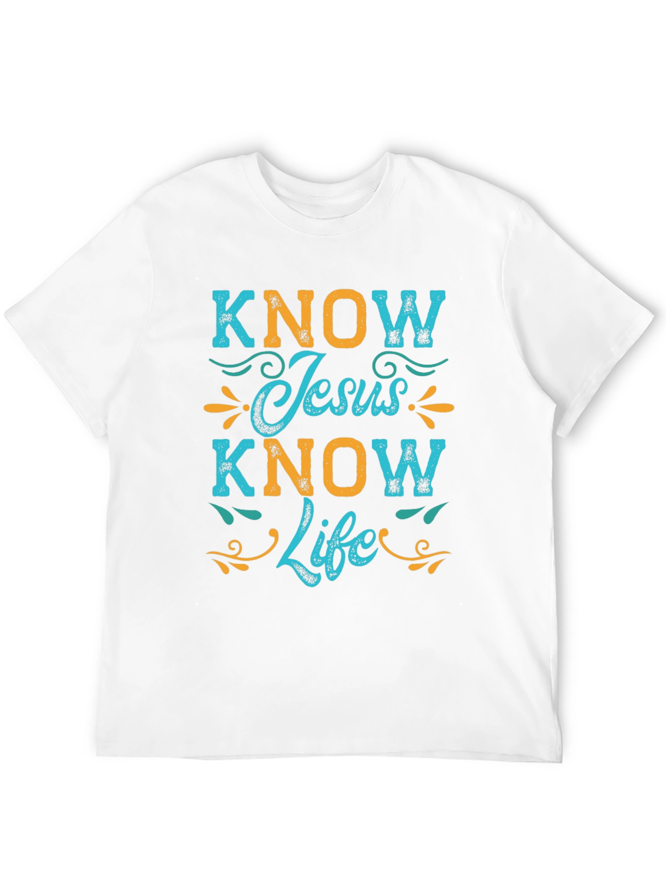 Know Jesus Know Life Graphic T-Shirt
