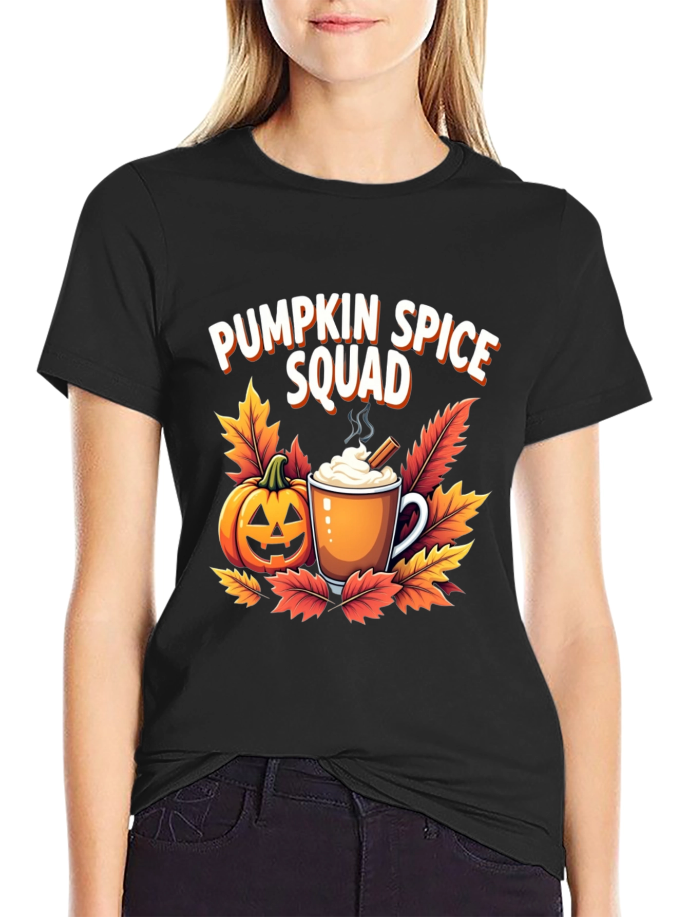 Pumpkin Spice Squad T-Shirt Fall Festive