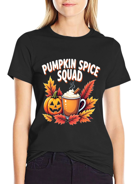 Pumpkin Spice Squad T-Shirt Fall Festive