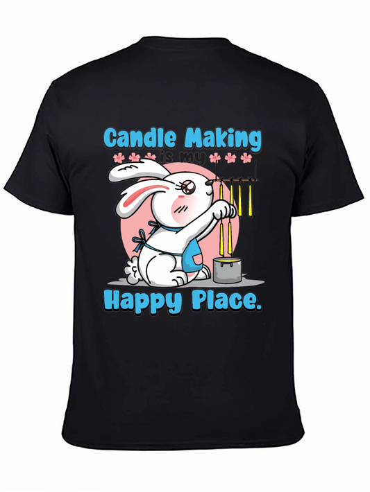 Candle Making Bunny T-Shirt - Craft Lover Tee