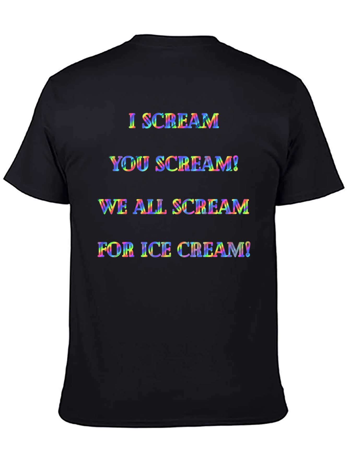 Ice Cream Lovers Rainbow T-Shirt