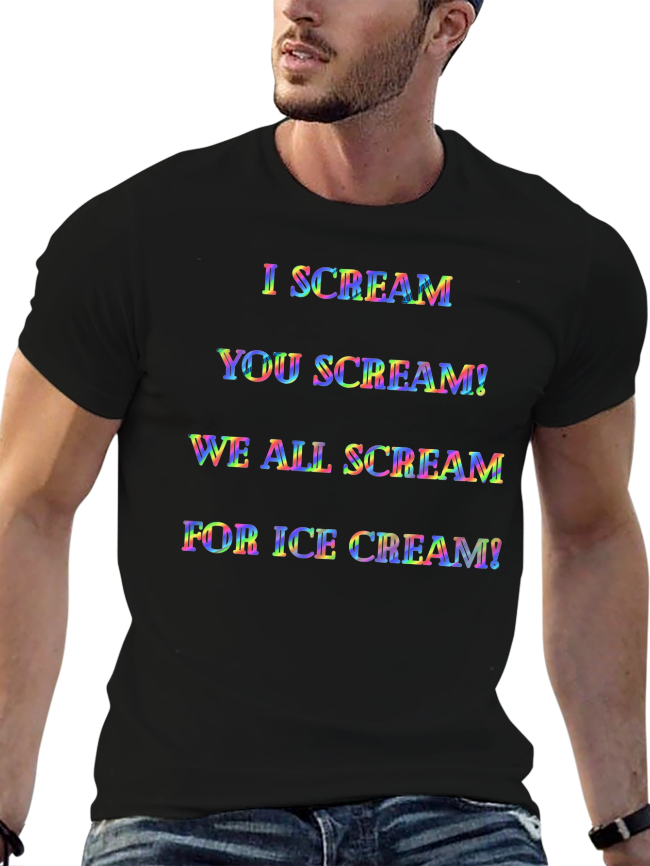 Ice Cream Lovers Rainbow T-Shirt