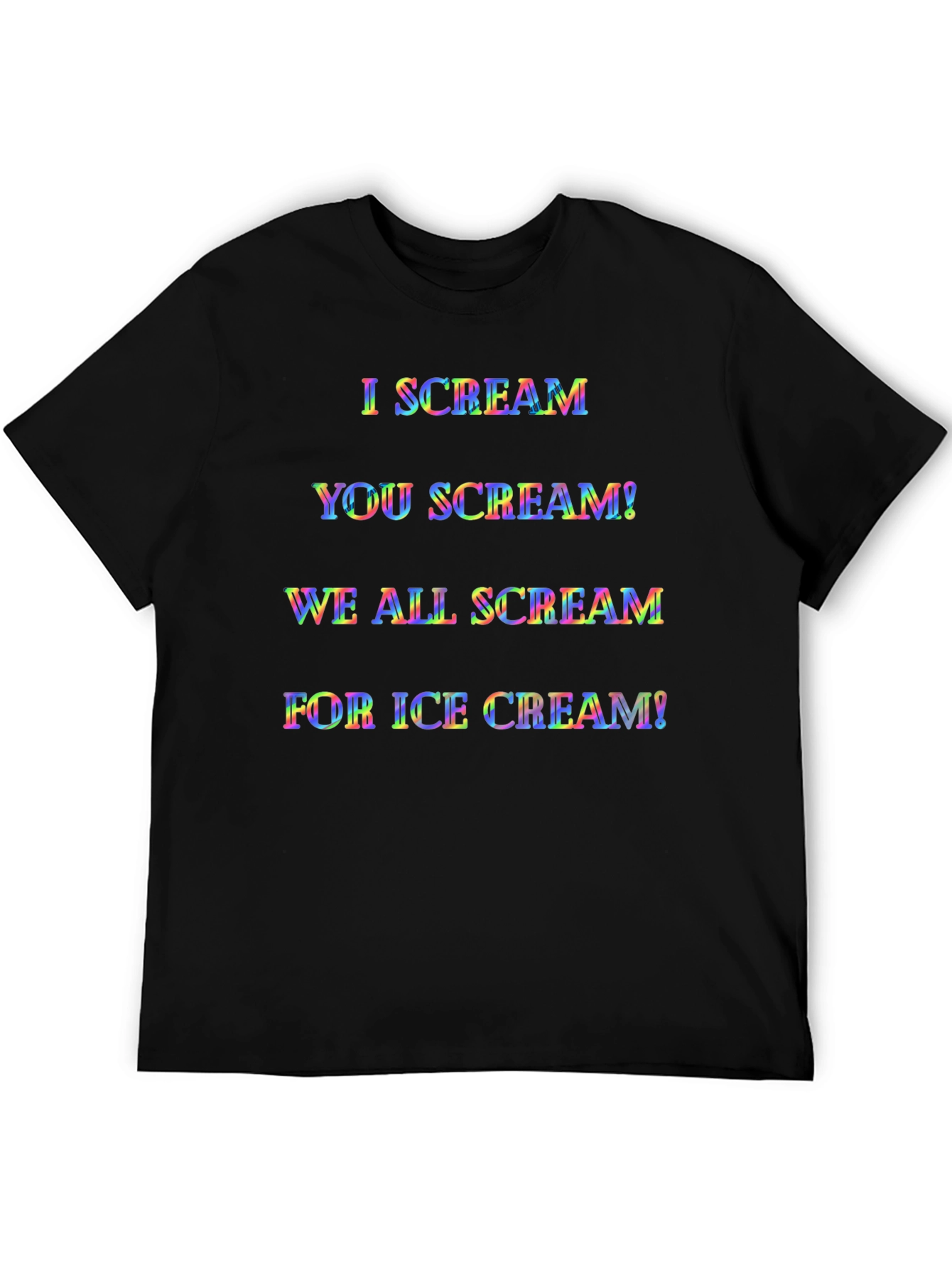 Ice Cream Lovers Rainbow T-Shirt