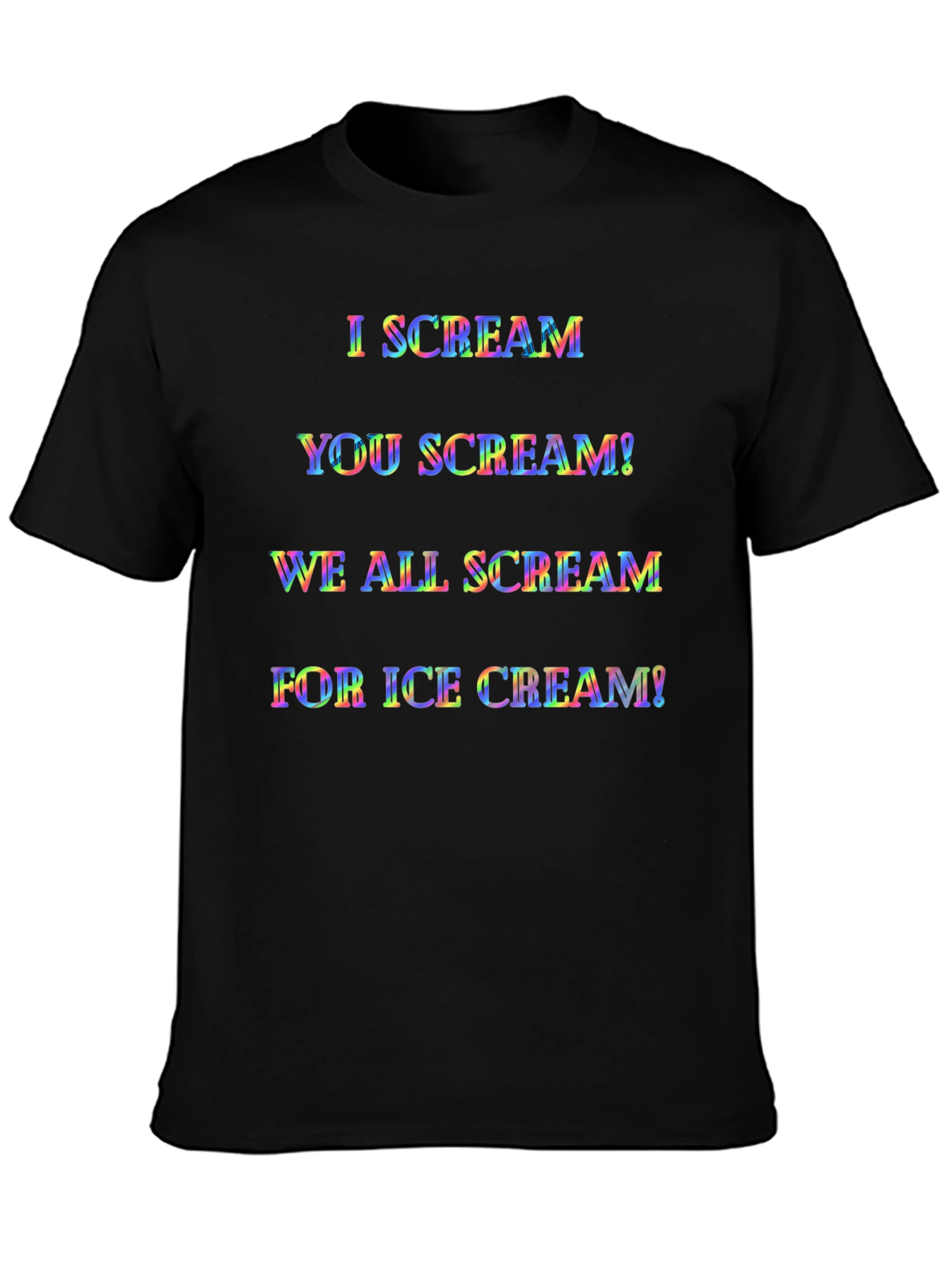 Ice Cream Lovers Rainbow T-Shirt