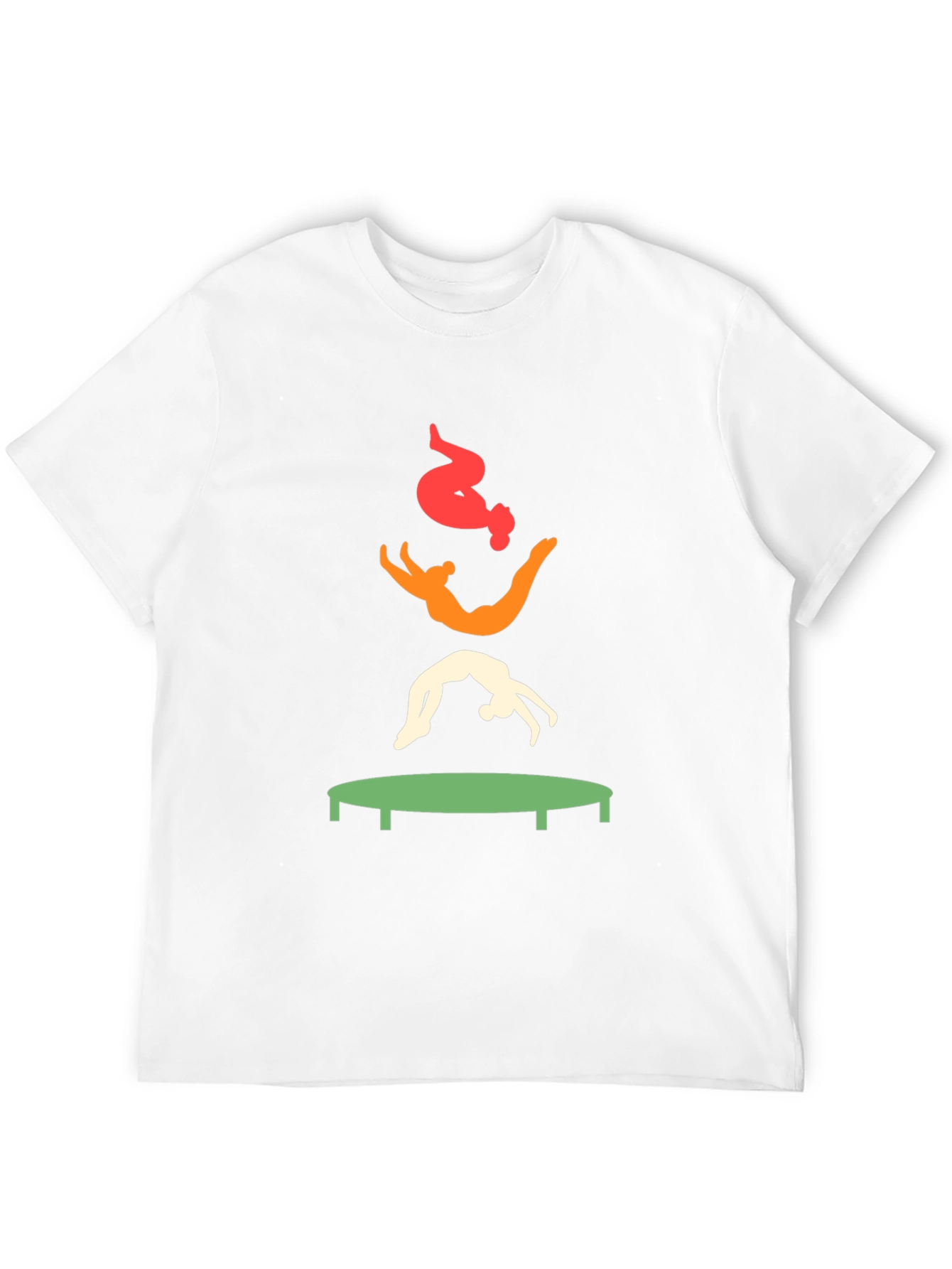 Gymnast Trampoline Graphic Tee
