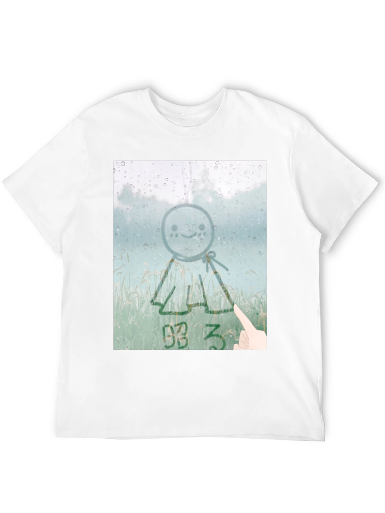 Sunshine Doll Graphic Tee - Black Cotton T-Shirt