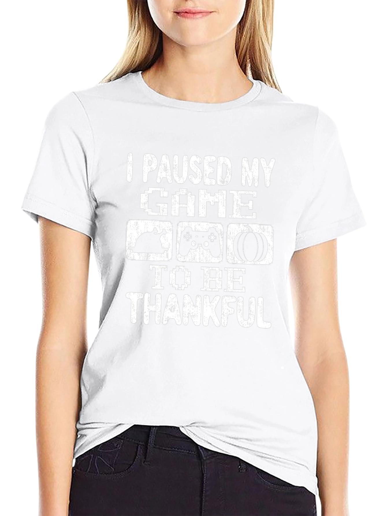 I Paused My Game Thanksgiving T-Shirt