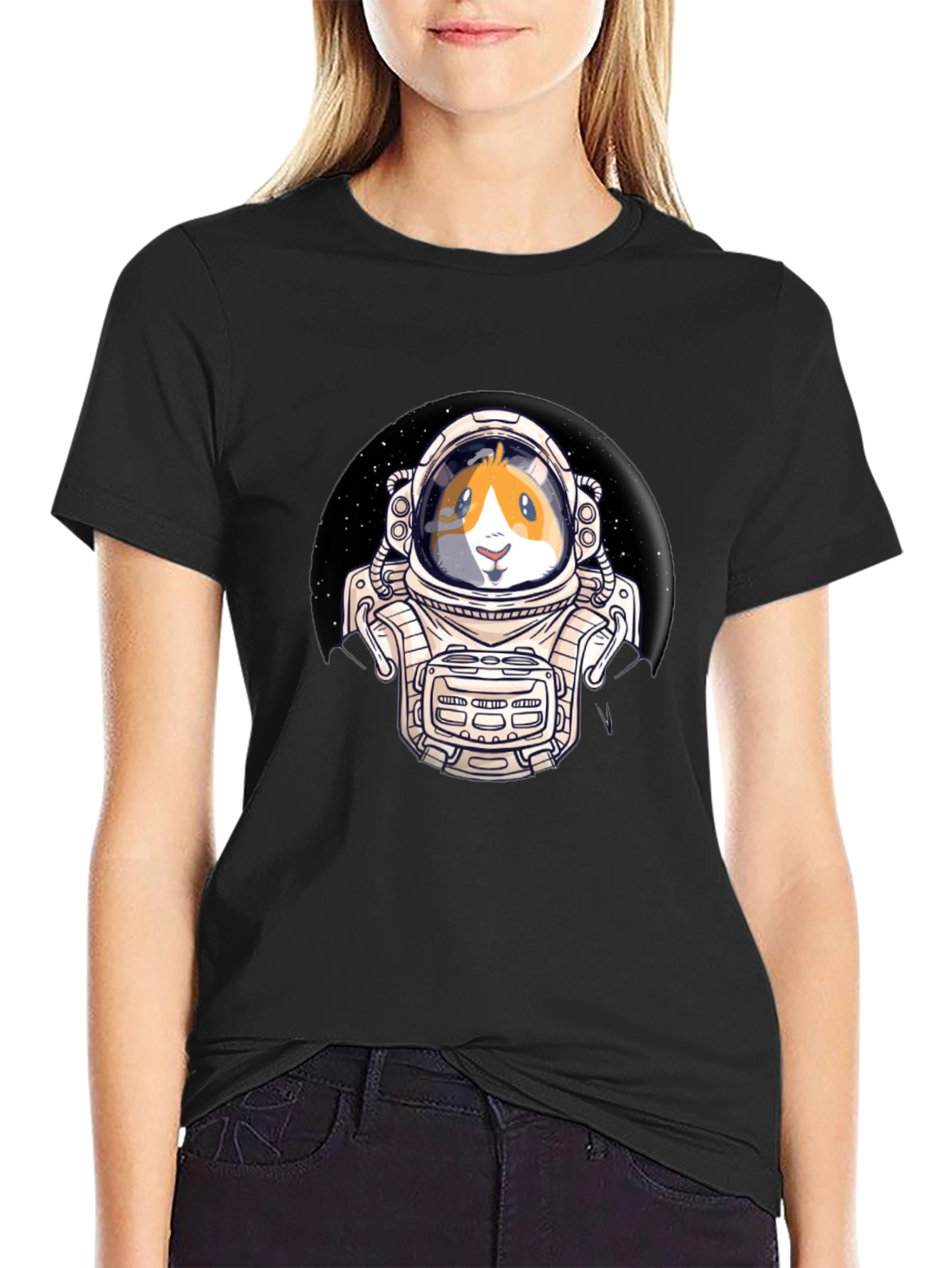 Guinea Pig Astronaut T-Shirt