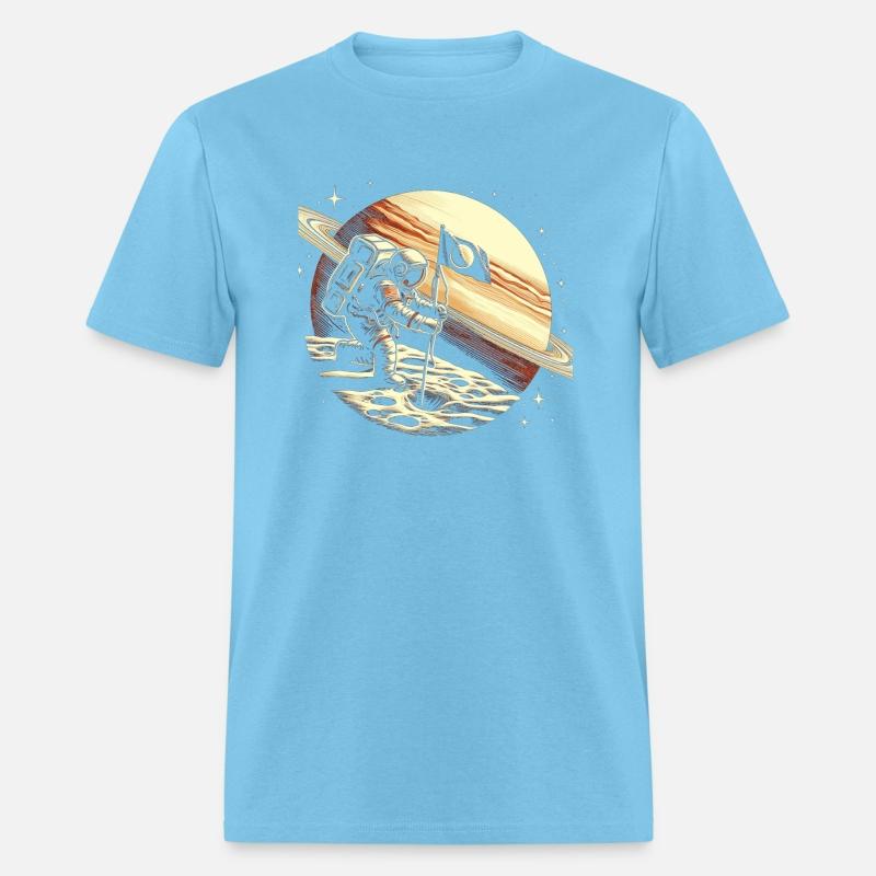 Retro Astronaut on Planet Space Adventure 4