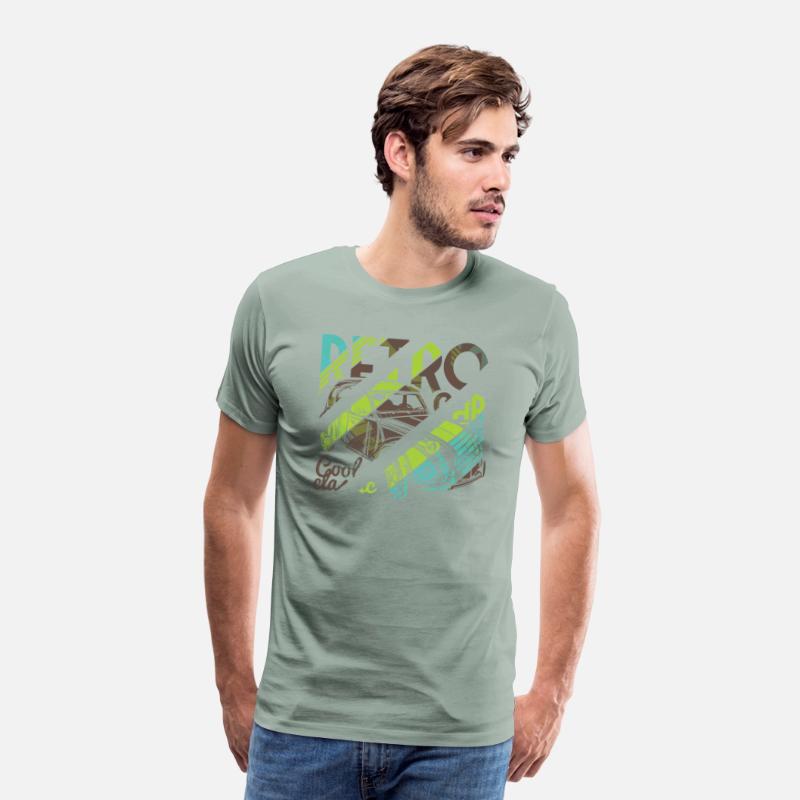 Retro Car T-shirt Design