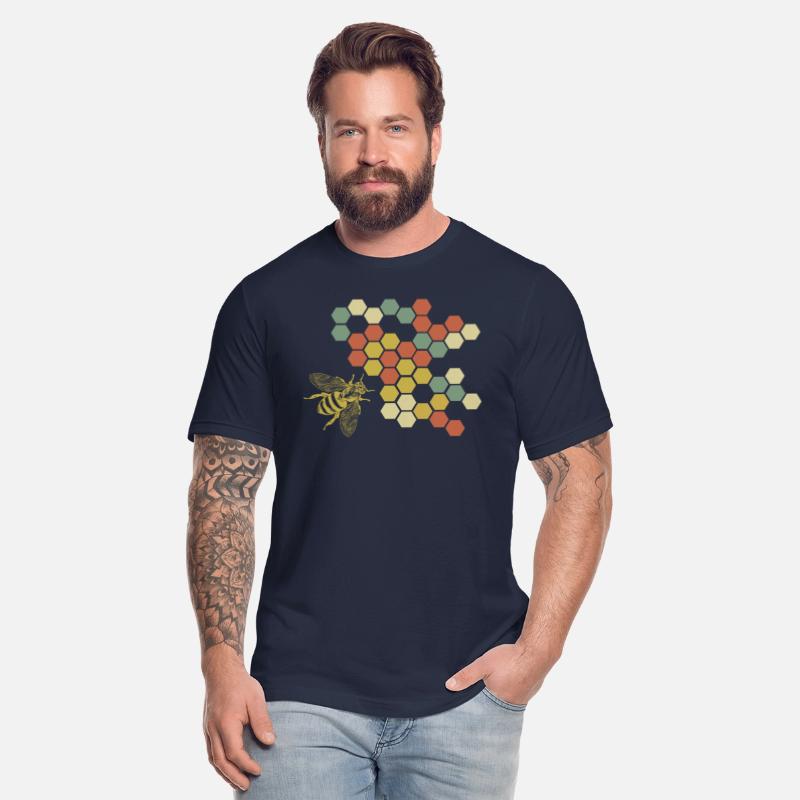 Retro Honeycomb Beekeeper