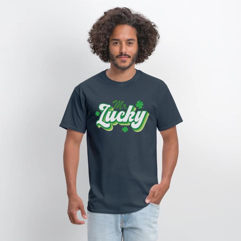Retro Mr Lucky Clover Shamlock St. Patrick's Day