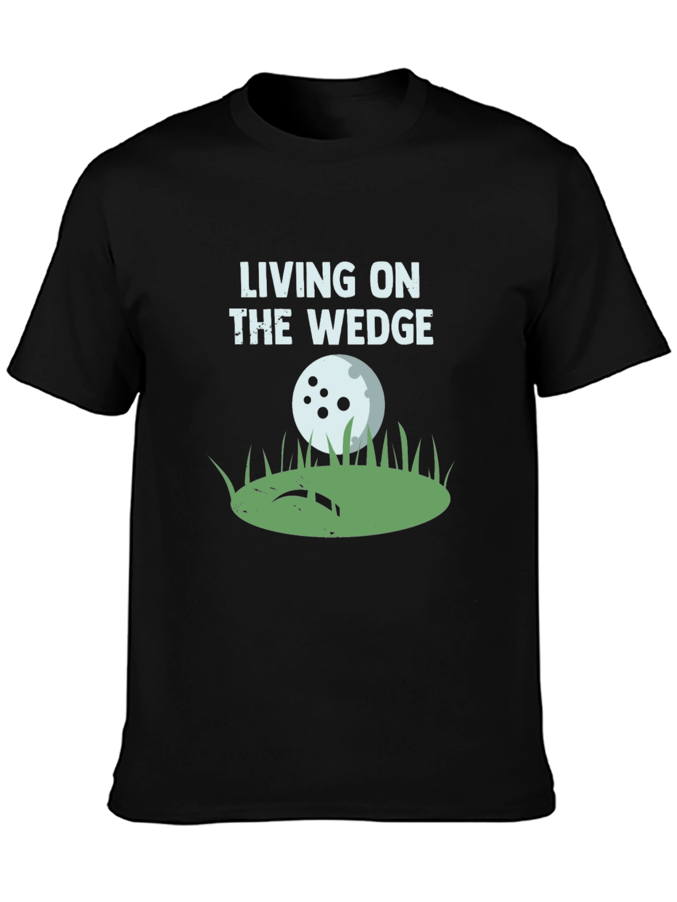 Living on the Wedge Golf T-Shirt