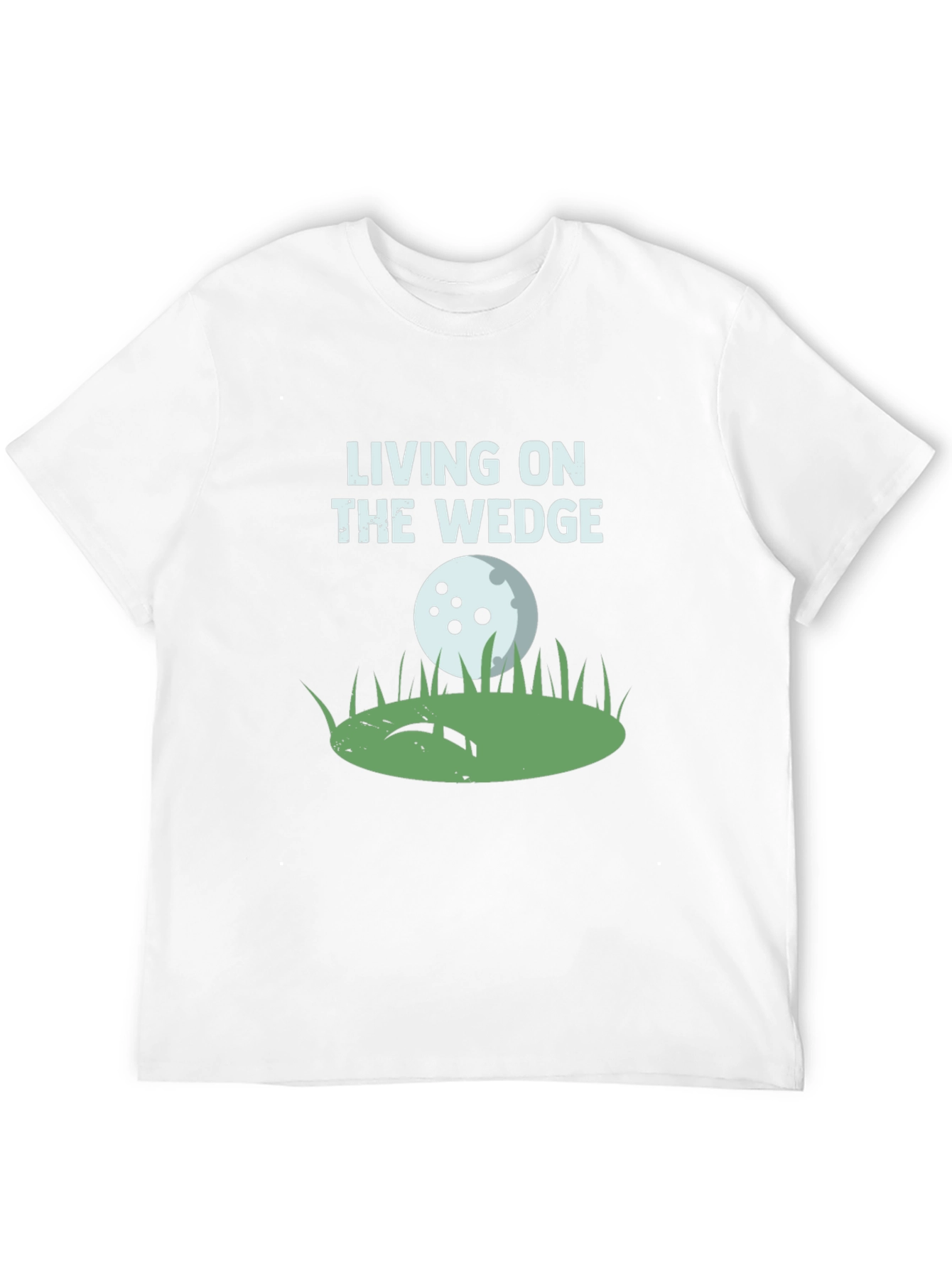 Living on the Wedge Golf T-Shirt