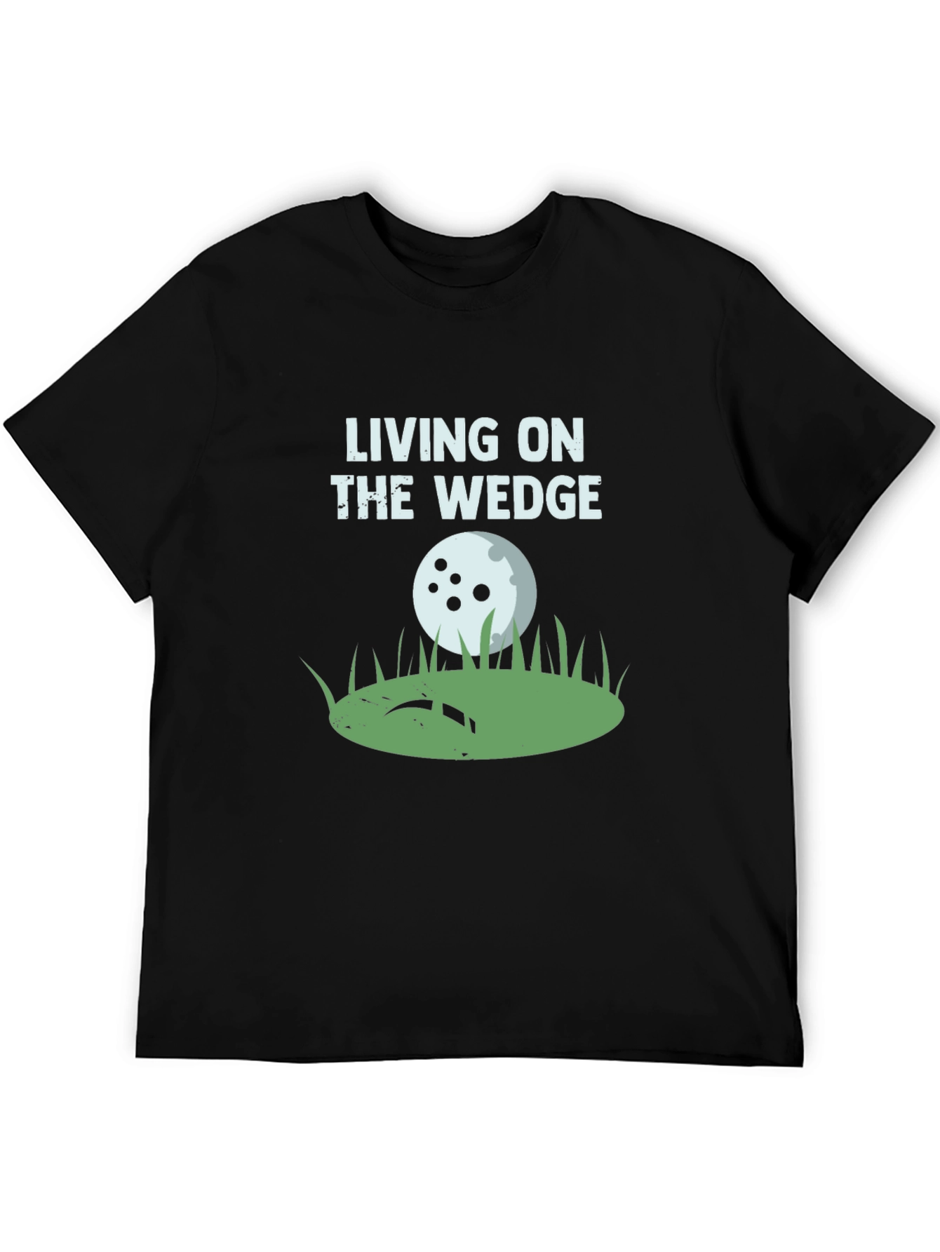 Living on the Wedge Golf T-Shirt