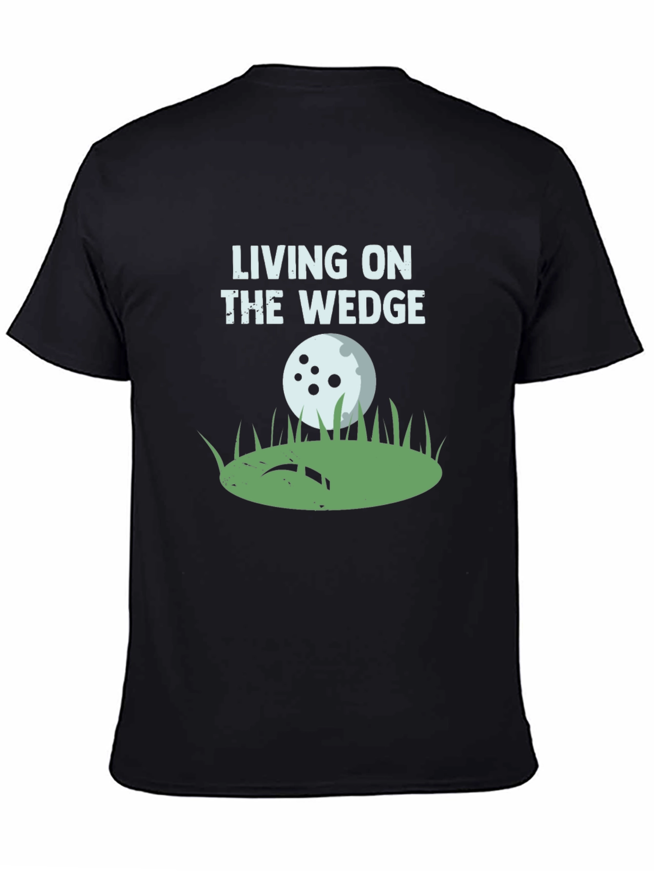 Living on the Wedge Golf T-Shirt