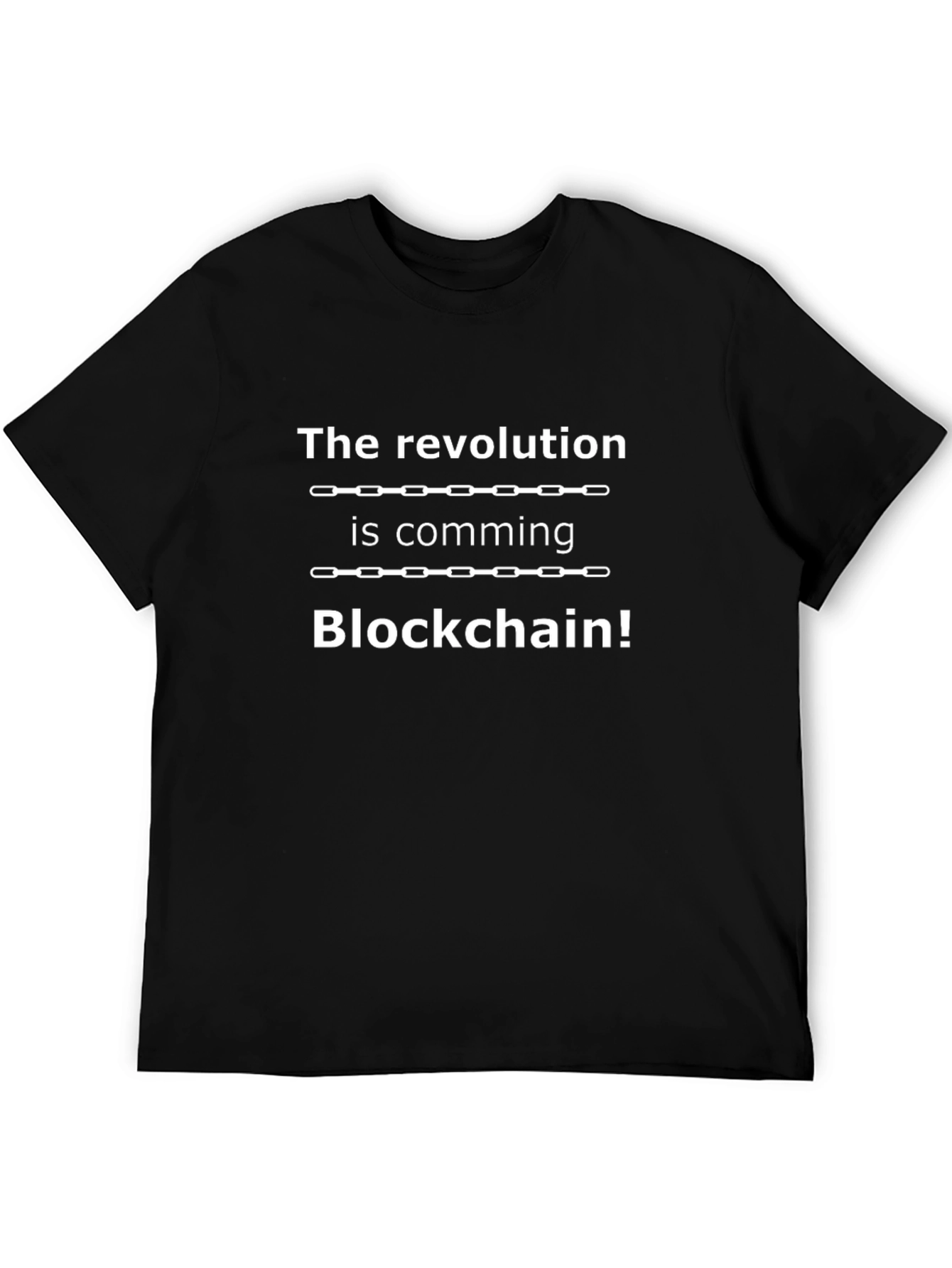 Revolution Coming Blockchain T-Shirt