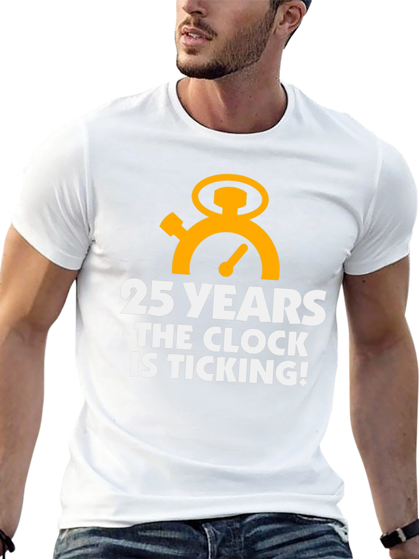 25 Years the Clock is Ticking Graphic Tee