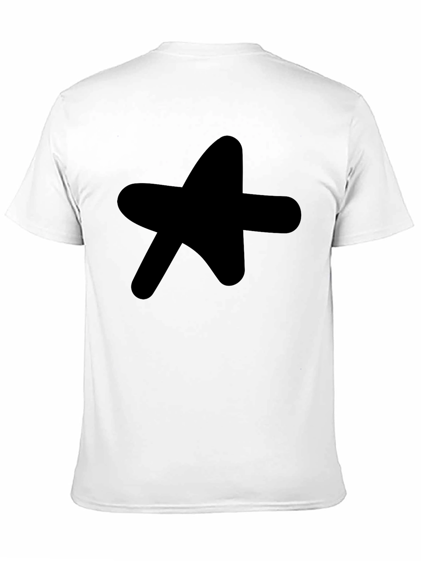 Black Star Graphic Tee - Casual Menswear