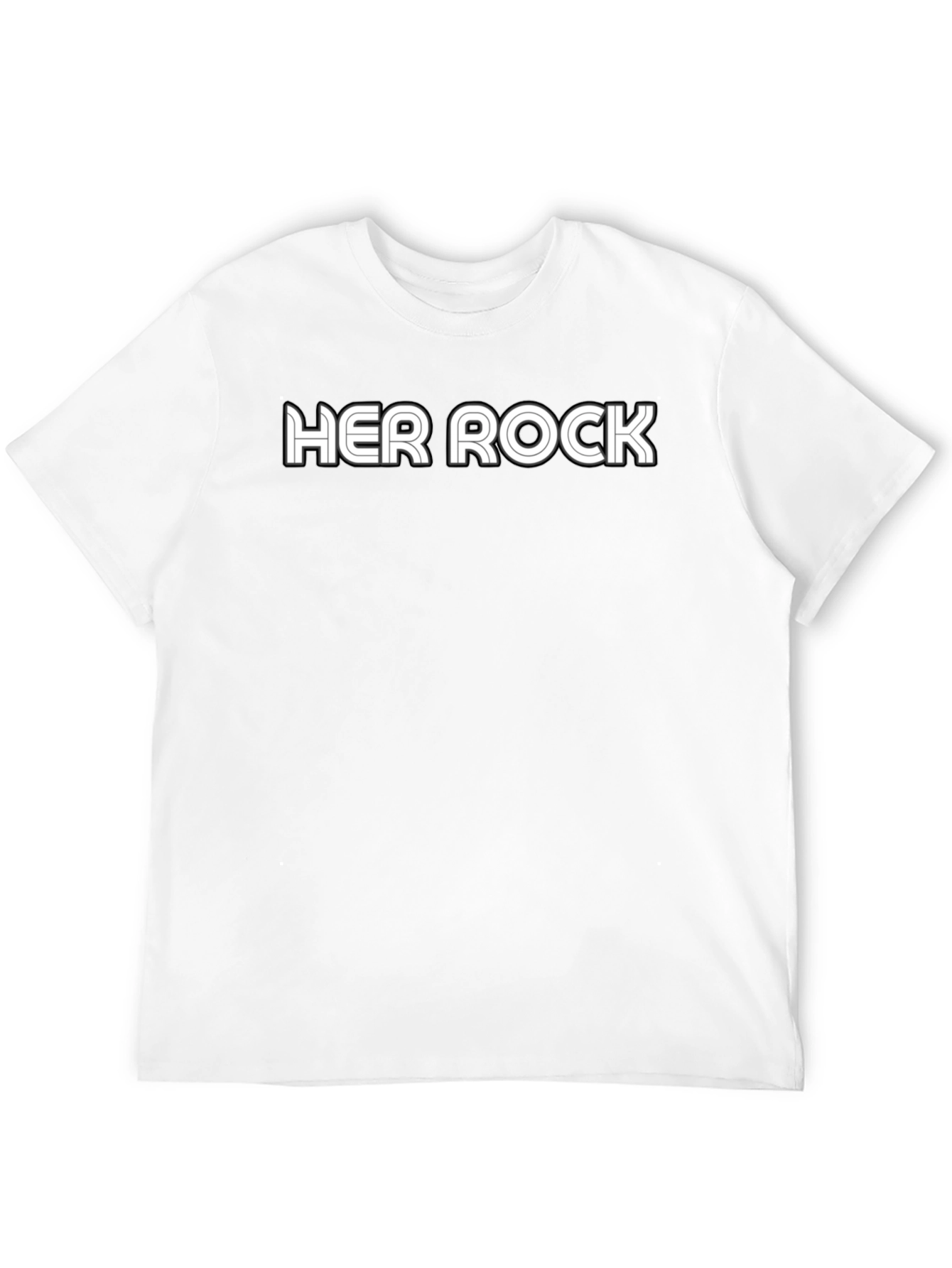 Her Rock T-Shirt - Classic Black Tee