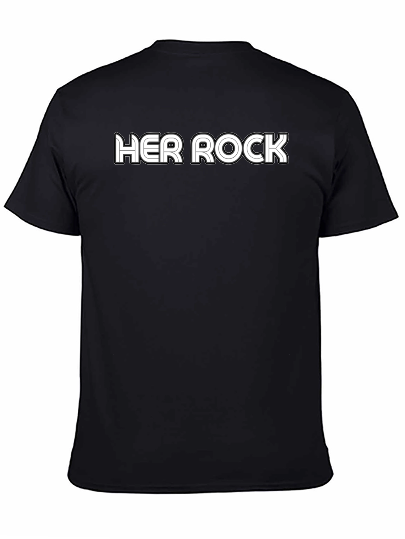 Her Rock T-Shirt - Classic Black Tee