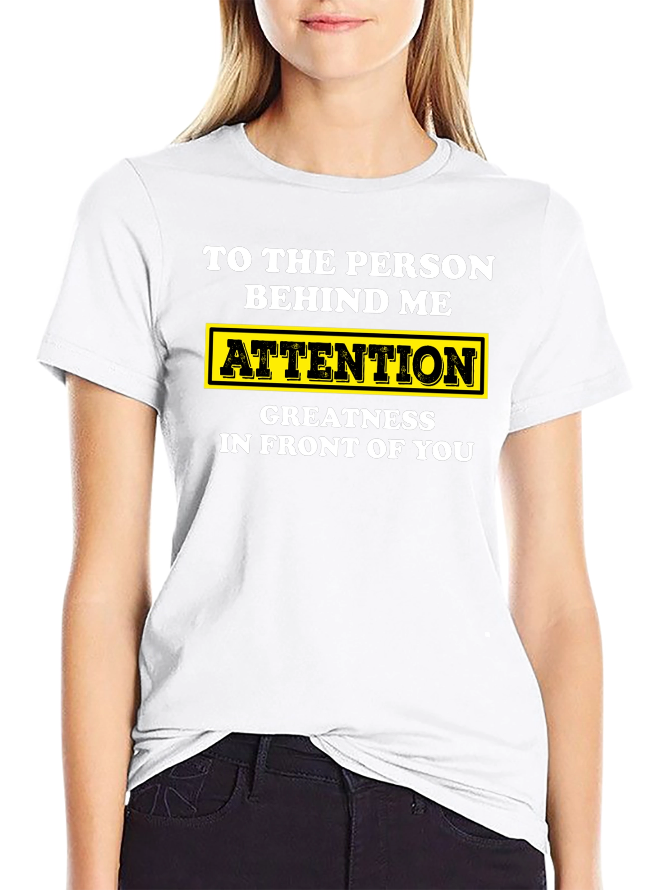 Attention Greatness T-Shirt - Sarcastic Humor Tee