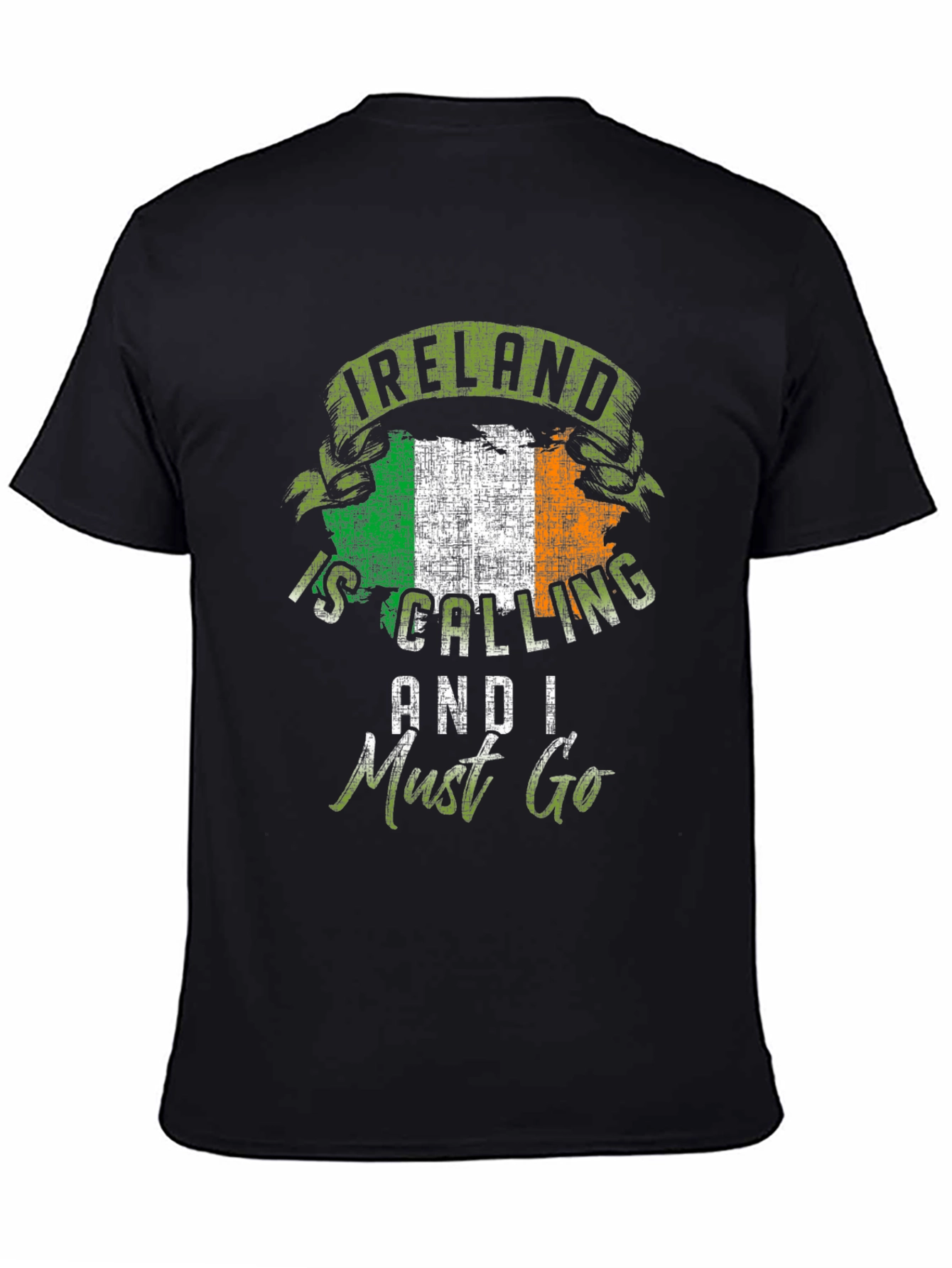 Ireland Is Calling T-Shirt - Irish Flag Novelty Tee