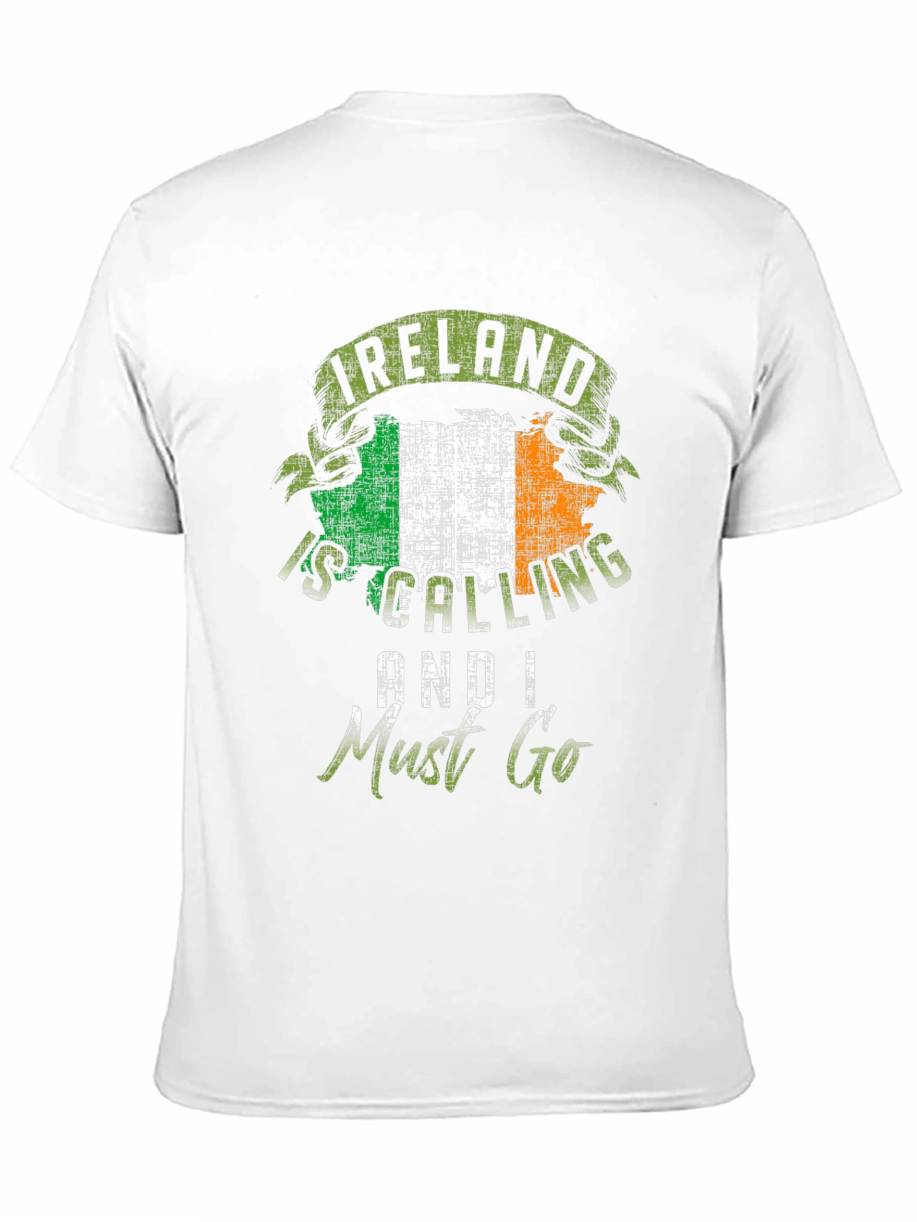 Ireland Is Calling T-Shirt - Irish Flag Novelty Tee