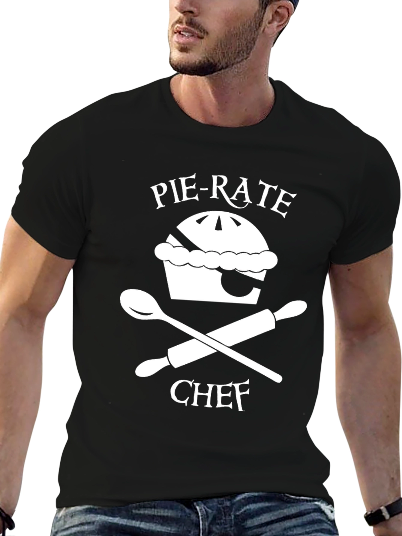 Pie-Rate Chef T-Shirt Funny Baking Shirt
