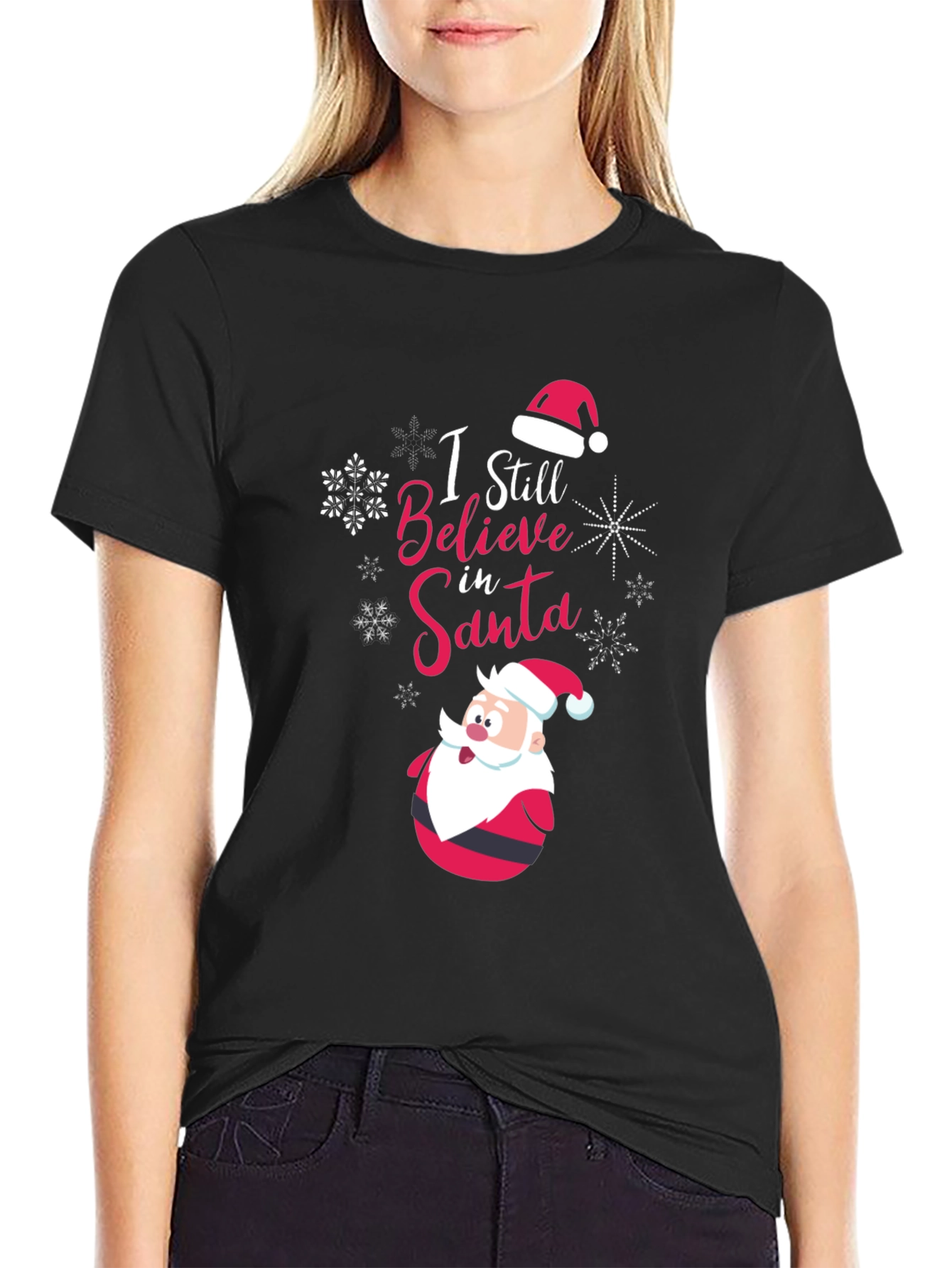 I Still Believe In Santa Graphic Tee