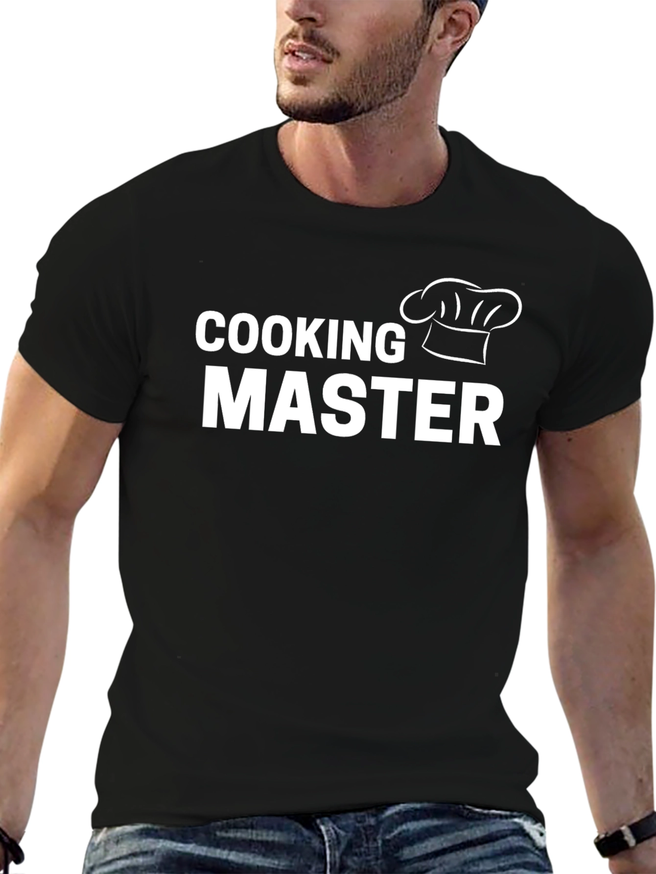 Cooking Master T-Shirt - Chef Hat Graphic Tee