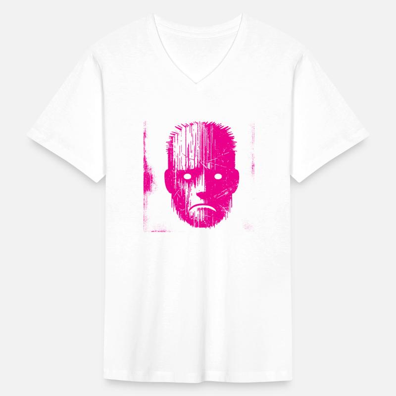 Sad Weird Face Pink