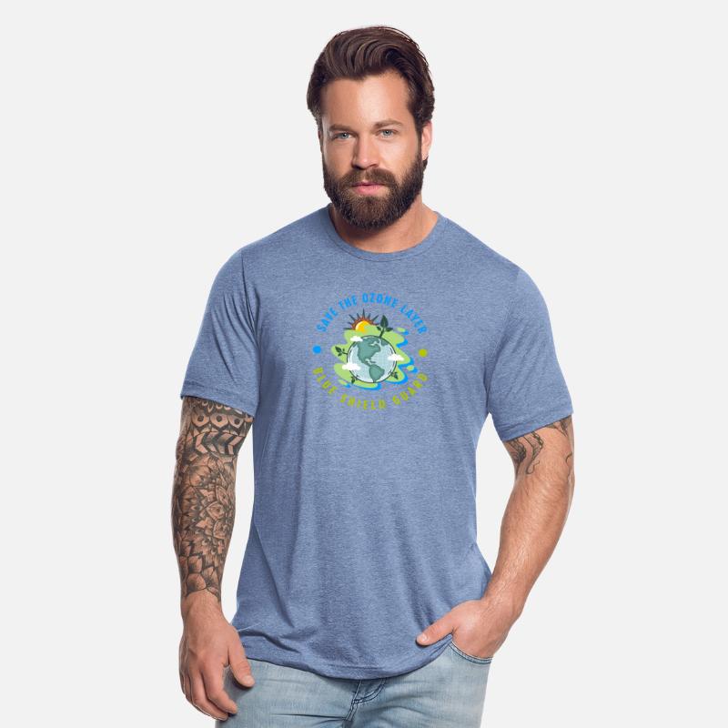 SAVE THE OZONE LAYER BLUE SHIELD GUARD