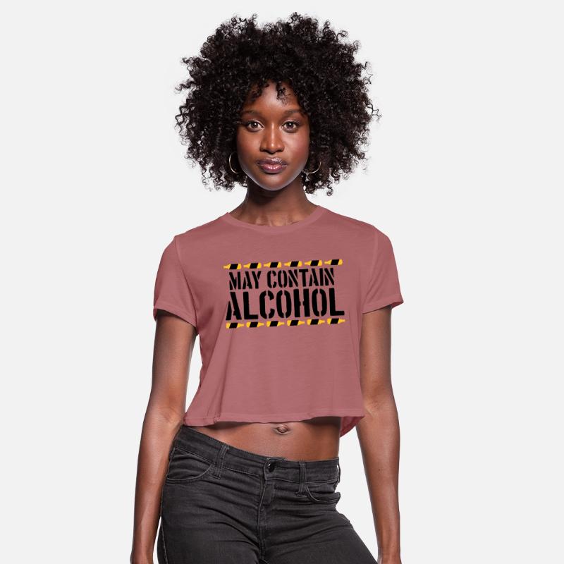 Saying May contain alcohol