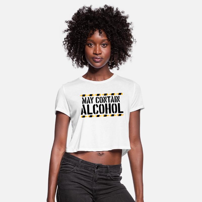 Saying May contain alcohol