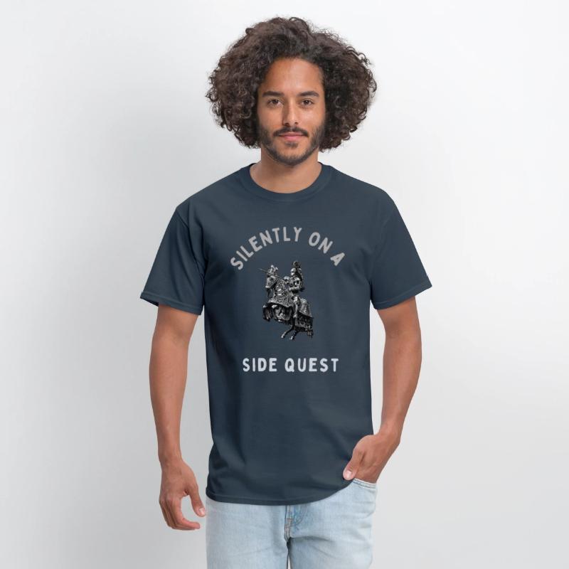Silently on a Side Quest – Medieval RPG Gamer Meme
