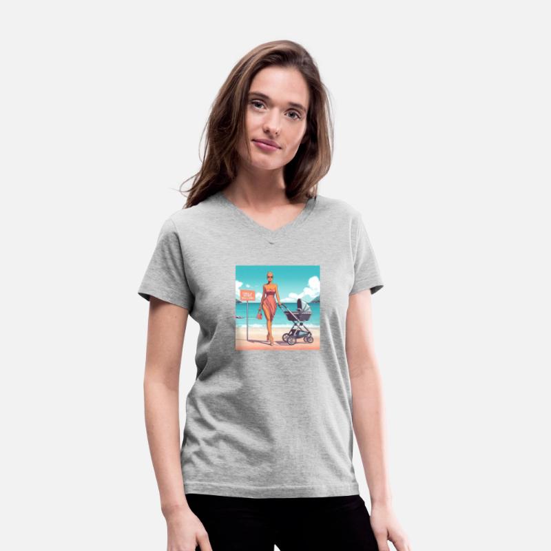 Single Moms Welcome at the Beach
