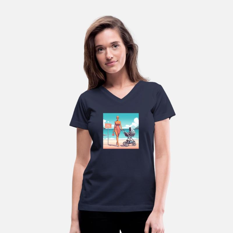 Single Moms Welcome at the Beach