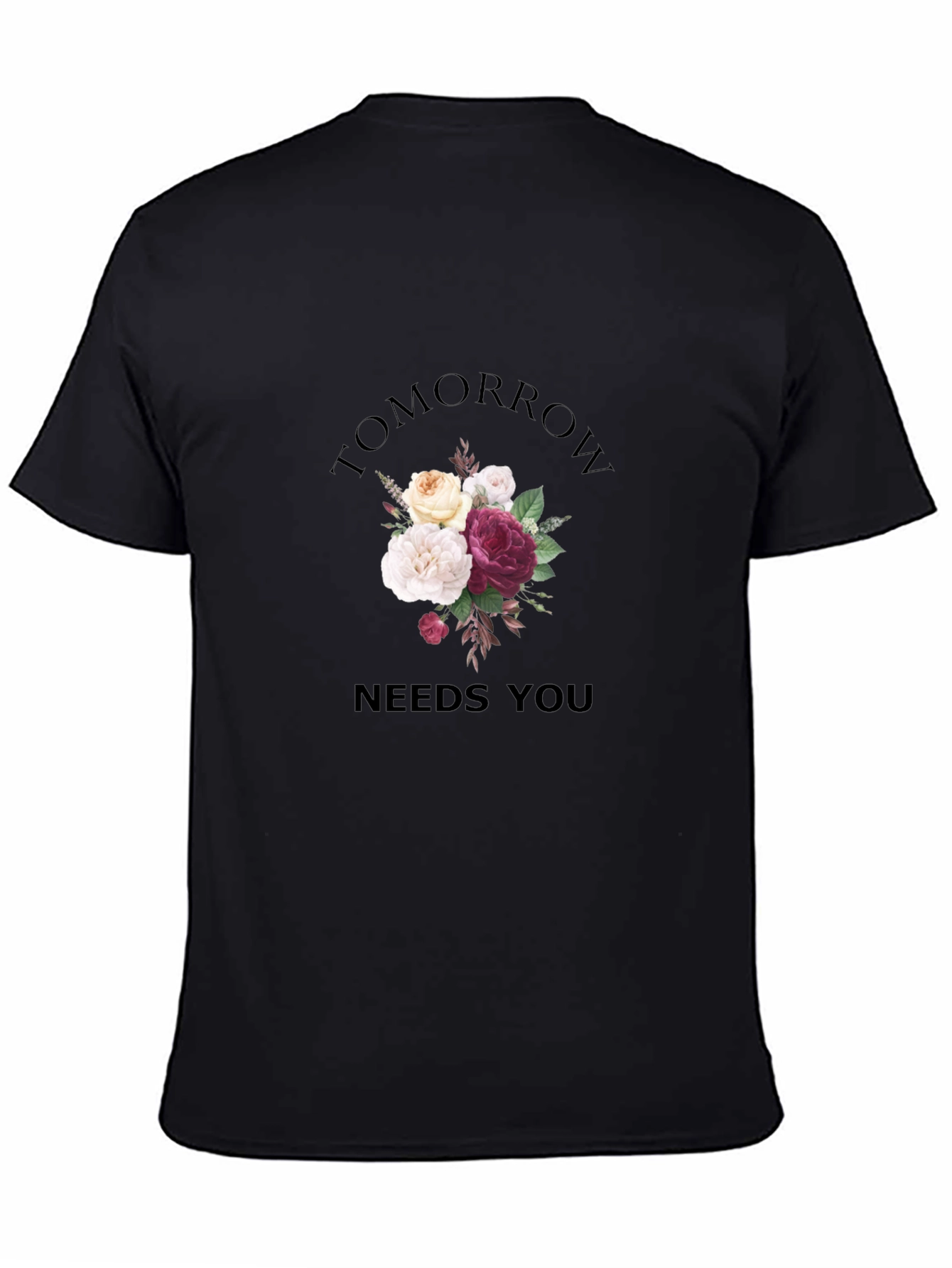 Floral Tomorrow Needs You Graphic Tee