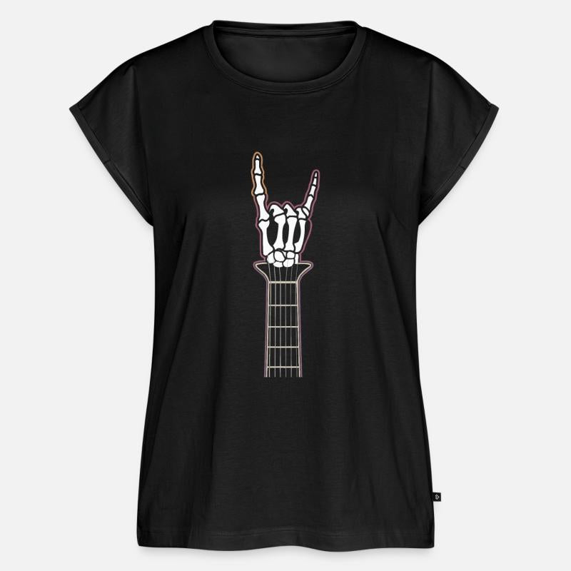 Skeleton Guitar Player Bones Guitarist Musician