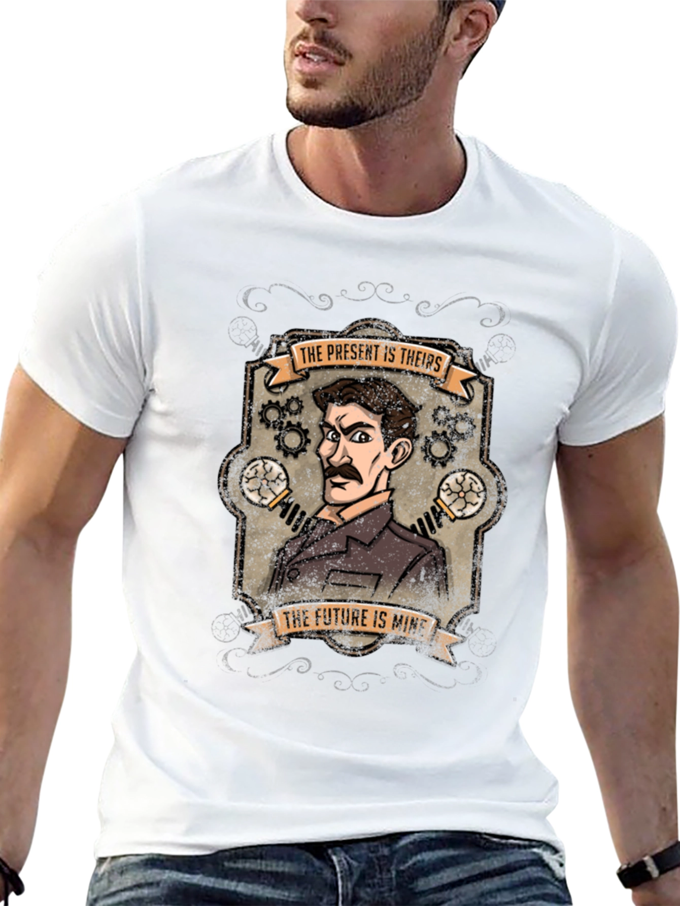 Nikola Tesla T-Shirt - The Future Is Mine