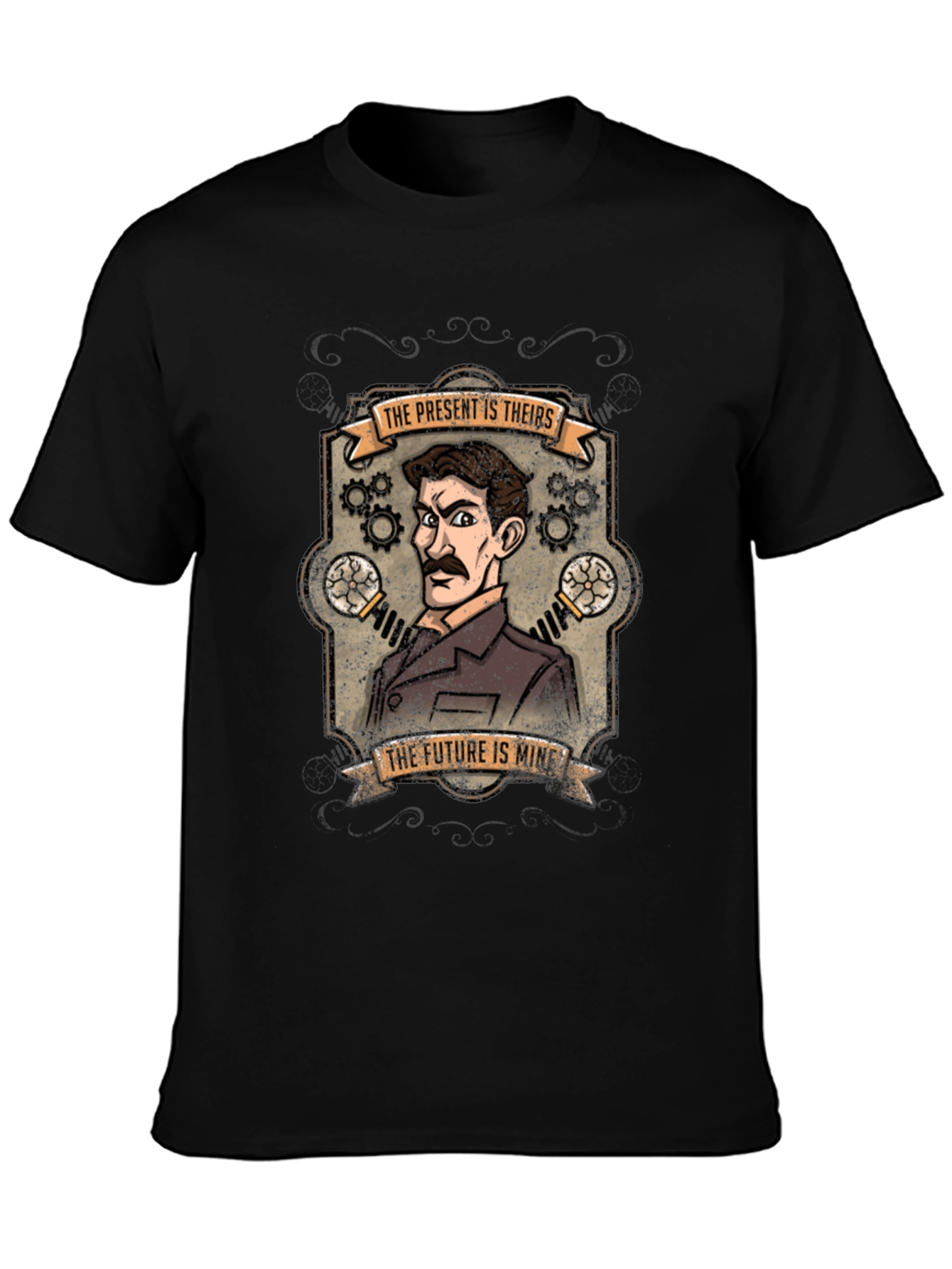 Nikola Tesla T-Shirt - The Future Is Mine