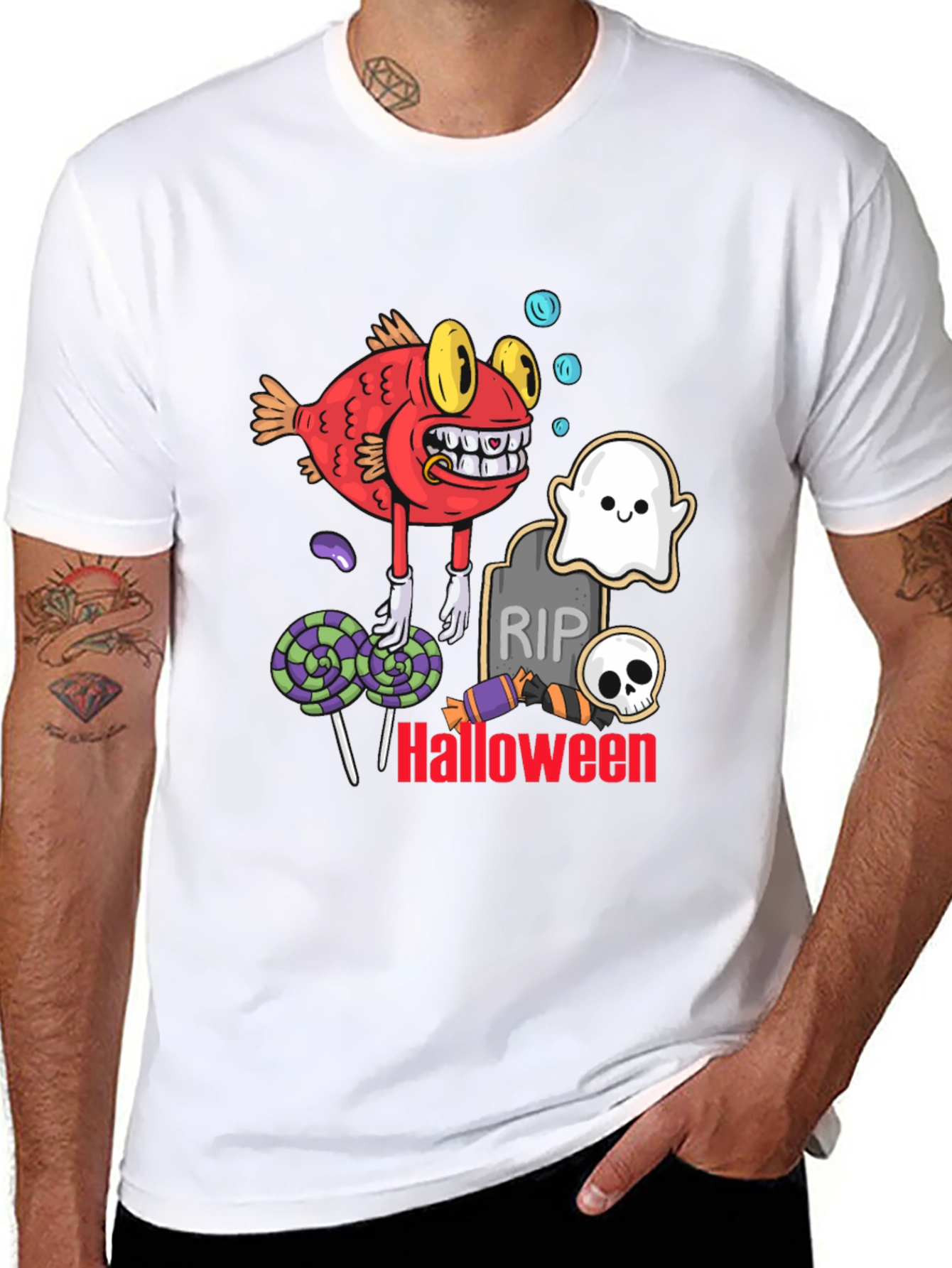 Halloween Fish T-Shirt
