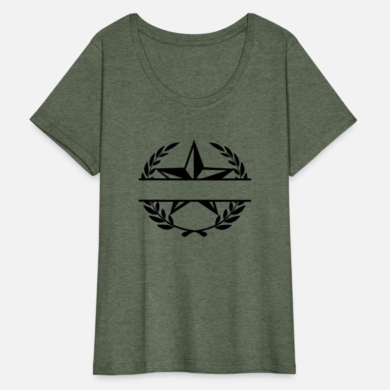 Star monogram in laurel wreath